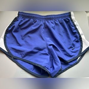 Purple Nike dri fit shorts